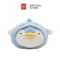 MINISO Bantal Bentuk Kepala 13 inci – Ocean Penguin Head-Shape Pillow, bahan lembut dan nyaman, cocok sebagai boneka tidur