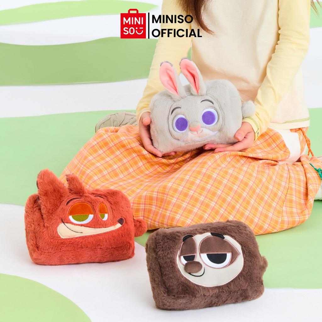 MINISO X Disney Zootopia Collection Cosmetic Bag Pouch Make Up Kosmetik Serbaguna Karakter Zootopia