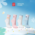 Miniso x Disney Lilo & Stitch Collection Kaus Kaki Kru Crew Socks Kaos Kaki Pria & Wanita Unisex Cotton Socks