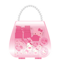 Sanrio characters Pink Collection 7-Piece Travel Set (Hello Kitty)
