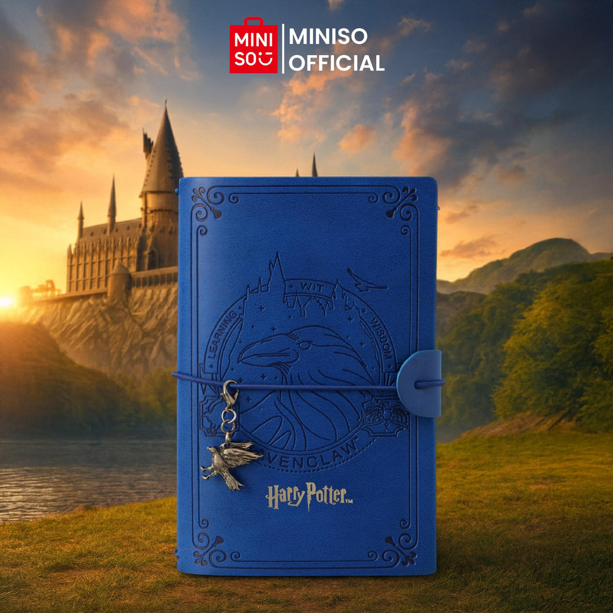 MINISO Harry Potter Travel Scrapbook (Ravenclaw) | Buku Harry Potter