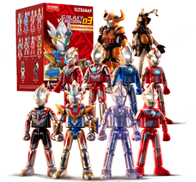 SG-Blokees Figures Ultraman Galaxy Version 03 The Destined Crossroad (Assorted)