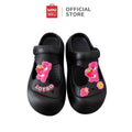 Miniso x Disney Pixar Lotso Collection Clogs Sandal Fashion Slippers Sandal Wanita Sol Tebal Anti Slip