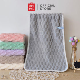 Miniso Handuk Lembut Bulu Karang Penyerapan Air Yang Kuat Handuk Besar Lembut dan Tidak Melukai Kulit 75*35cm