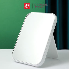 MINISO Beauty Mirror Cermin Aesthetic Simple persegi panjang cermin meja Kaca Rias Make Up