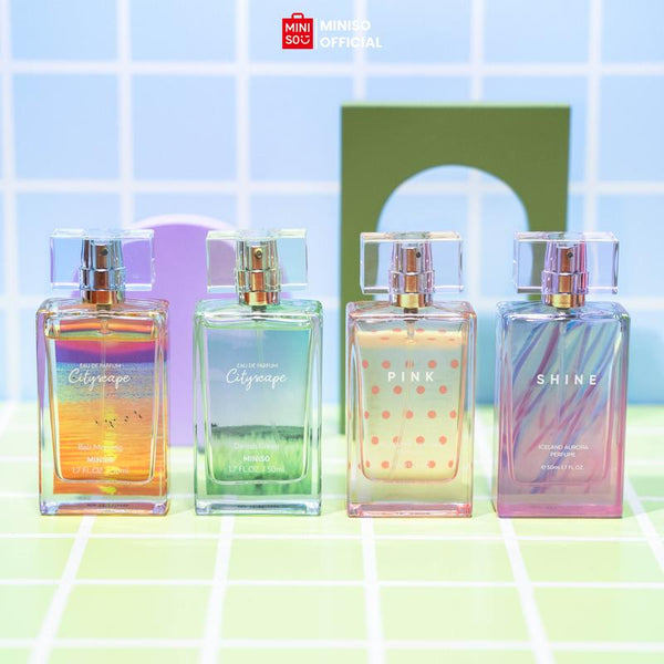 Miniso Parfum Wanita 50mL minyak wangi tahan lama Cityscape perfume Elegant and refreshing lady perfume OriginaI parfum cewek