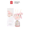 Miniso Penyebar Buluh Floral Series Reed Diffuser Dekorasi Bunga Berkah Dekorasi Rumah Wanginya Segar dan Tahan Lama 100ml