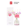 Miniso Penyebar Buluh Floral Series Reed Diffuser Dekorasi Bunga Berkah Dekorasi Rumah Wanginya Segar dan Tahan Lama 100ml