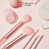 Miniso Kuas Rias & Spons Make up Brush Beauty Blender Rias Set Aksesori Riasan Mudah Dibawa Set Perjalanan Spons Kecantikan