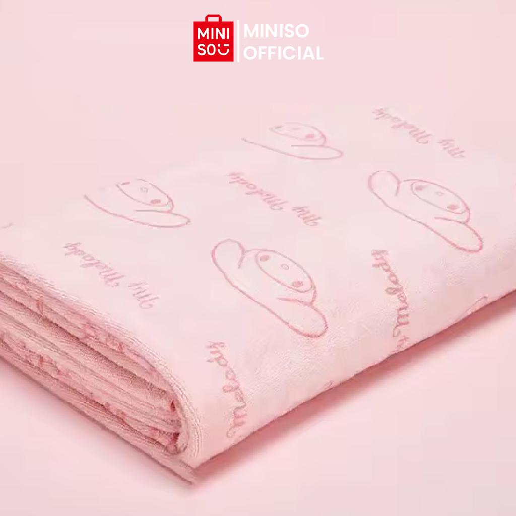 Miniso Sanrio My Melody Microfiber Towel Handuk Lembut Menyerap Air Handuk Wajah Handuk Anak Face Towel 75 x 35 cm