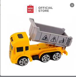MINISO Mainan kendaraan rekayasa mainan