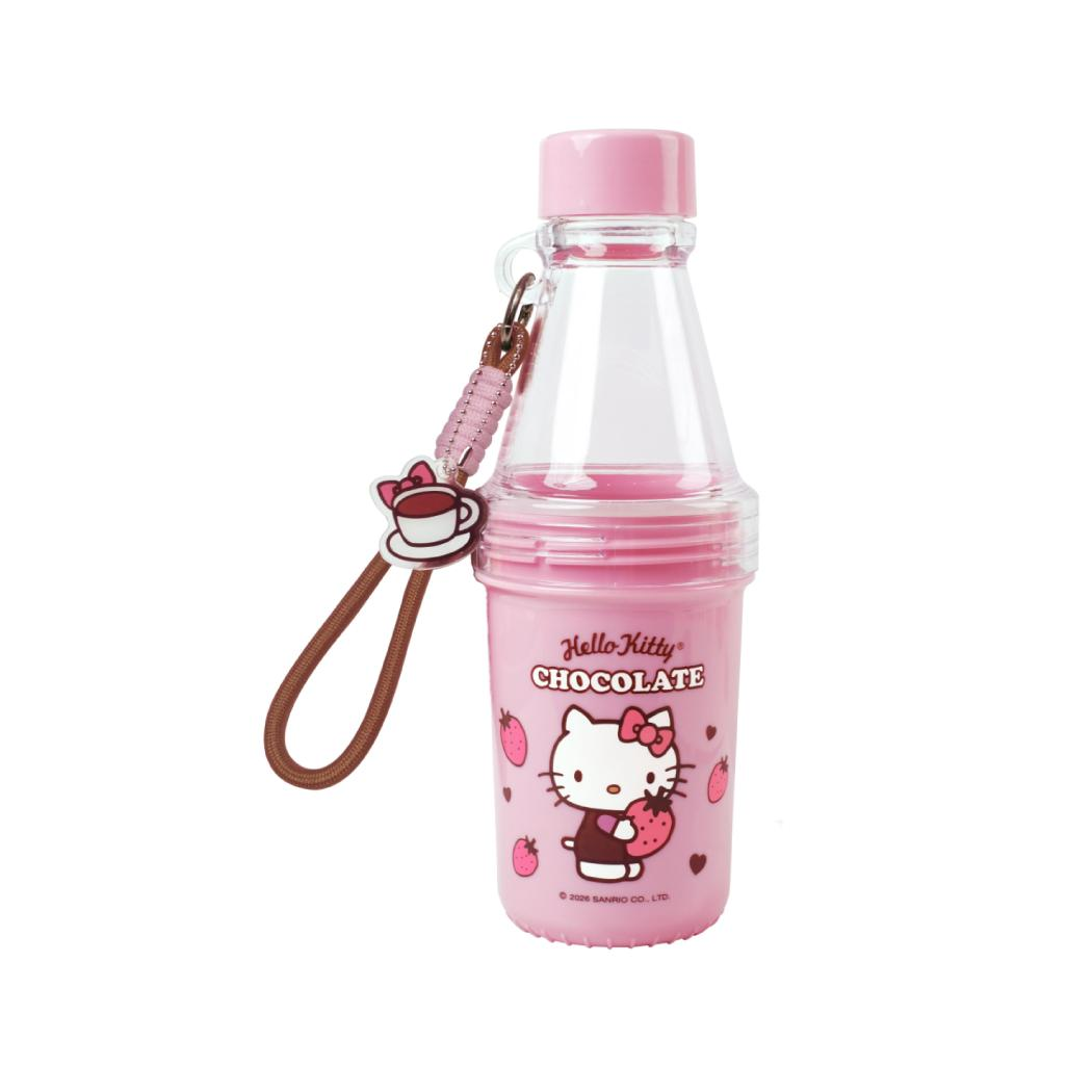 Miniso Hello Kitty Chocolate Series Detachable Plastic Bottle 530mL Botol Air Minum