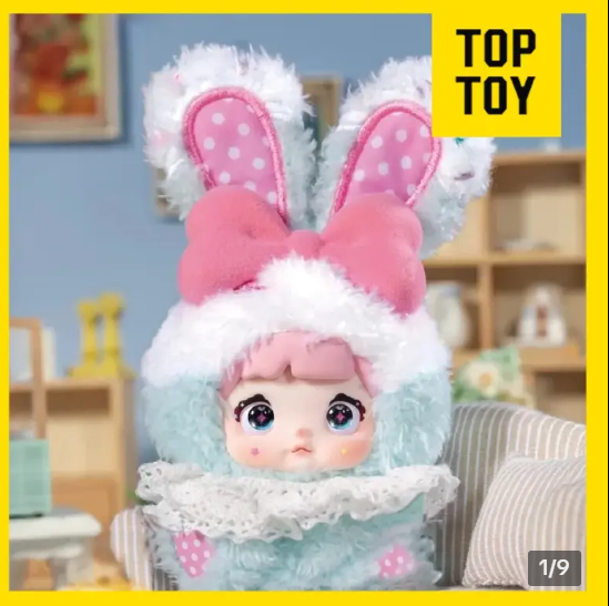 Nommi-Nommi baby Sweetheart Bunny plush doll blind box