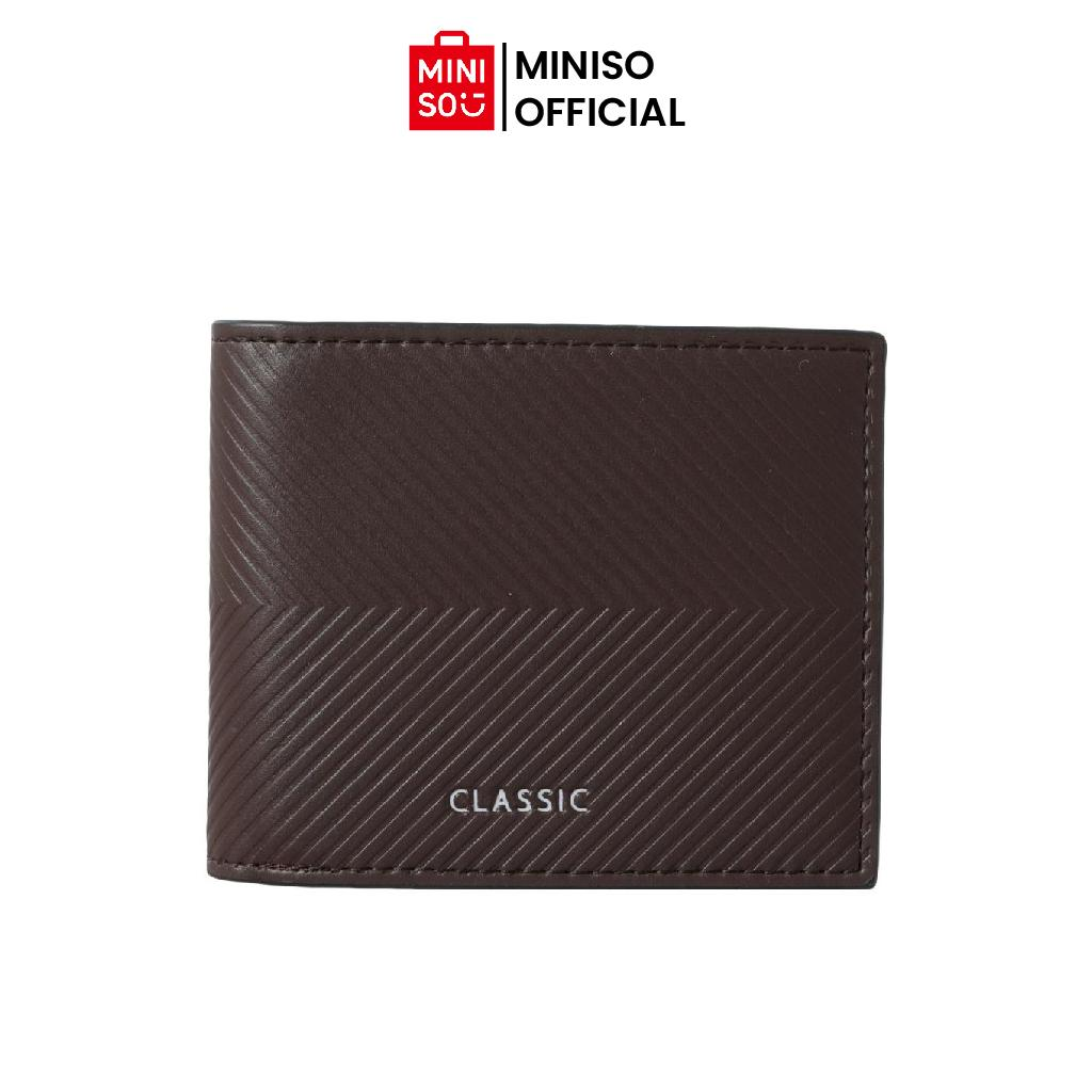 Miniso Embossed Men's Wallet