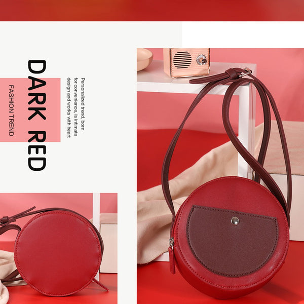 MINISO Tas Selempang Wanita Sling Bag  Vintage Crossbody Bag  Fashion Style Elegan Original Korea
