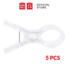 MINISO  Hanger Klip Simpel  5 pcs Untuk Pengeringan Pakaian Laundry