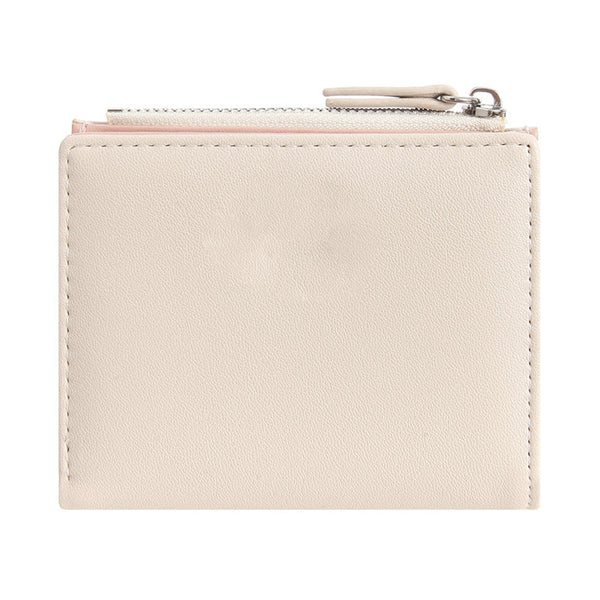 MINISO Dompet Wanita Pendek Zipper Wallet Simple Motif Kecil Lucu
