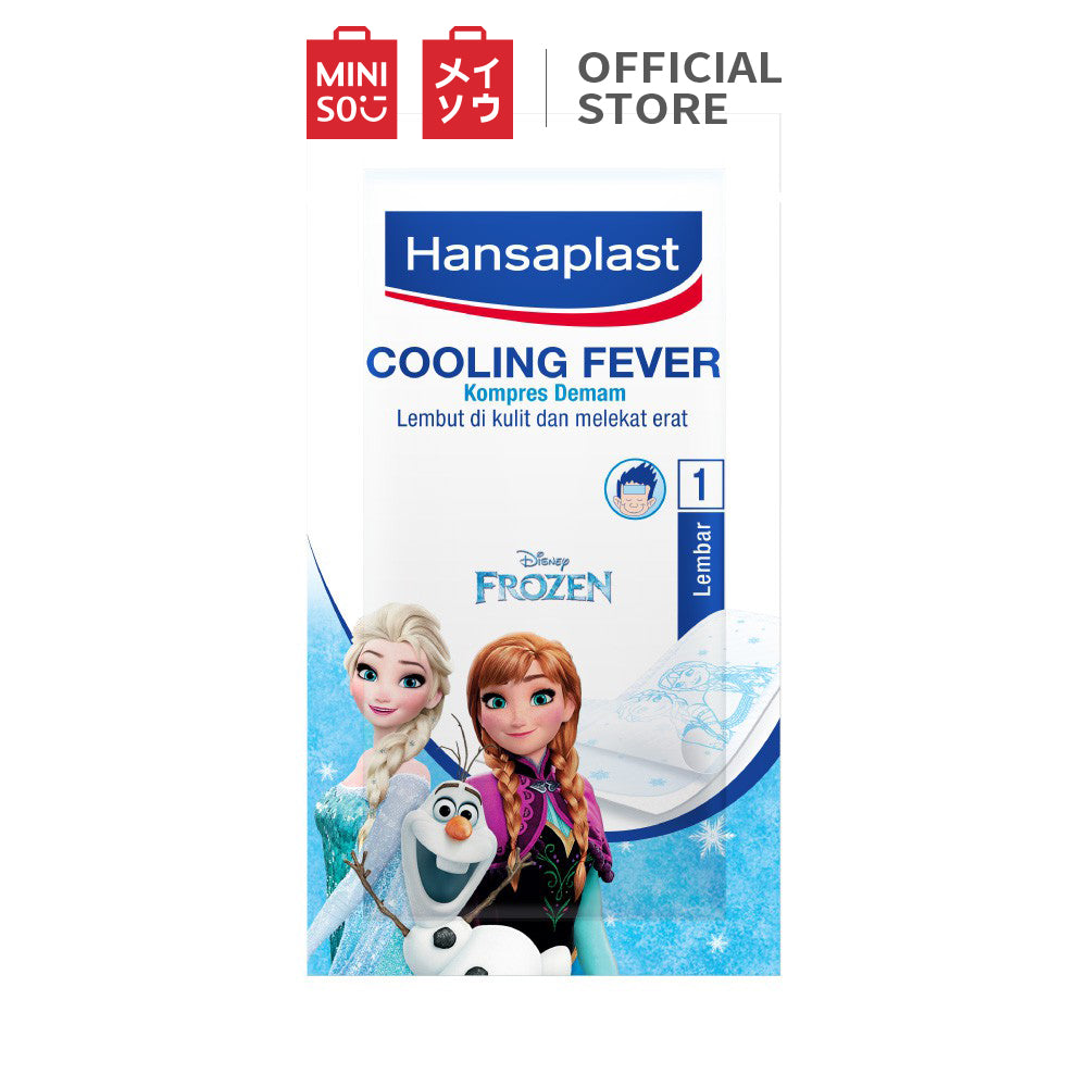 MINISO Gel Plester Kompres Penurun Demam Hansnaplast Disney Cooling Fever Patch 1 Lembar Random Pick Pendingin Tempelan Pereda Penghilang Panas Free Kids Anak Bayi Baby Dewasa Sheet Ice Es Dingin Heat Care Badan Kesehatan Sakit Cold Lucu Karakter