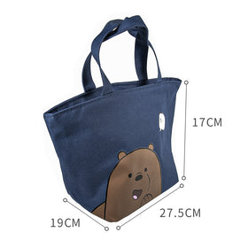 MINISO We bear bears lunch bag/tas makanan/tas kecil/tas karakter