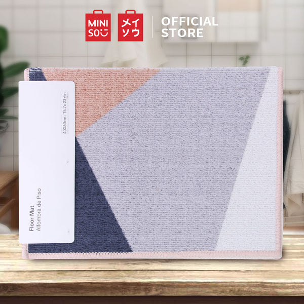 MINISO Keset Kaki Lantai Karpet Anti Slip Carpet Kamar Mandi Dapur, Random Pick