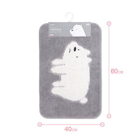 Miniso Keset Kaki Kamar Tidur / Keset Dapur/ Rugs, Keset Kamar Mandi Dapur, We Bare Bears Mat Carpets 40 cm x 60 cm