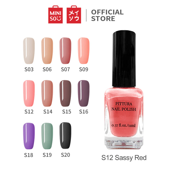 MINISO 11ML Kutek Cat Kuku Awet Kutex Kuteks Nail Polish Tidak Beracun