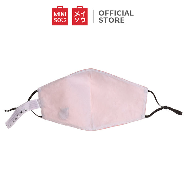 MINISO Masker Wajah Mulut Bahan Kain Lembut Lucu Buah Bisa Dicuci, 1 Piece Warna produk dikirim random