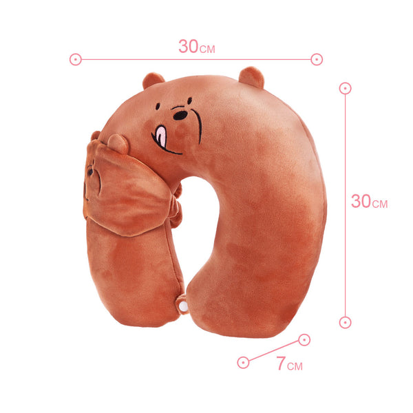 MINISO We Bare Bears Bantal Leher Tidur Bantal Sandar
