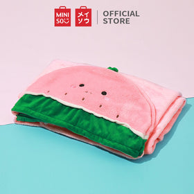 MINISO Seri buah dengan selimut luang topi Blanket Tidur Dewasa Anak Bayi Karakter Motif Traveling