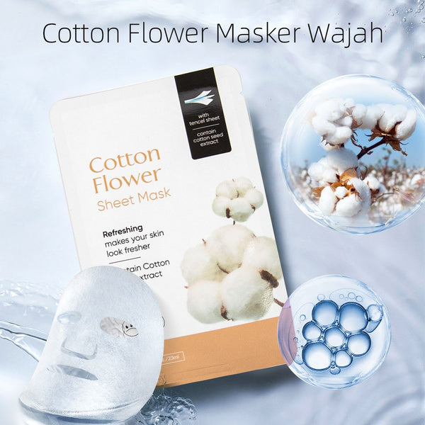 MINISO Masker Wajah Serum Sheet Mask Peel Off Nature Hydrate Face Mask Organik Wanita