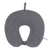MINISO Bantal Leher Travel Isi Butiran Pasir Lembut Nyaman Neck Pillow Mobil