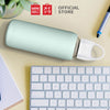 Miniso Botol Minum Kaca 300ml Glass Water Bottl, Gelas Air Botol Minum