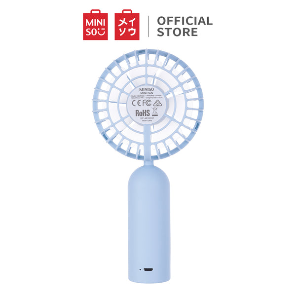 MINISO Kipas Angin Mini Tangan Lipat Fan Genggam Pegang 1200mAh Portable Kecil Daya Penyimpanan Listrik Simple