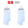 Miniso Kaos Kaki Wanita 3 Pairs, Women’s Solid Color Low-cut Socks