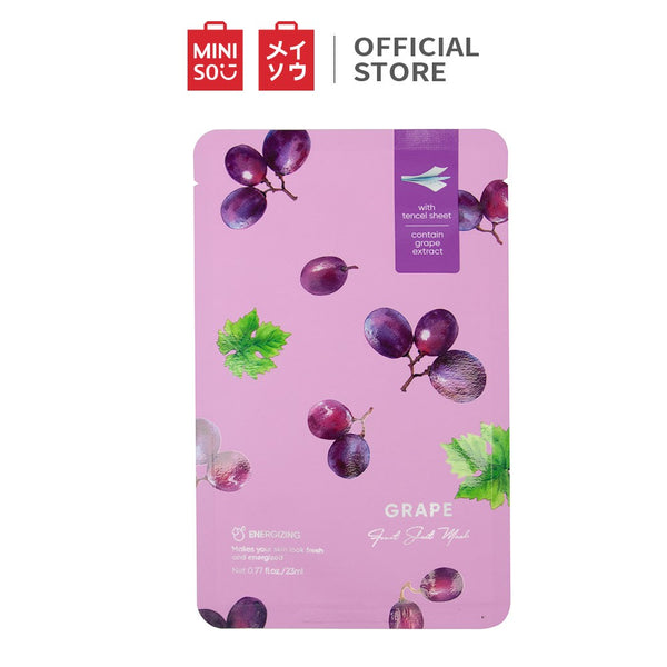MINISO Masker Wajah Serum Sheet Mask Peel Off Nature Hydrate Face Mask Organik Wanita