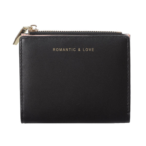 MINISO Dompet Wanita Pendek Kecil Lipat Simple Polos Fashion Elegant