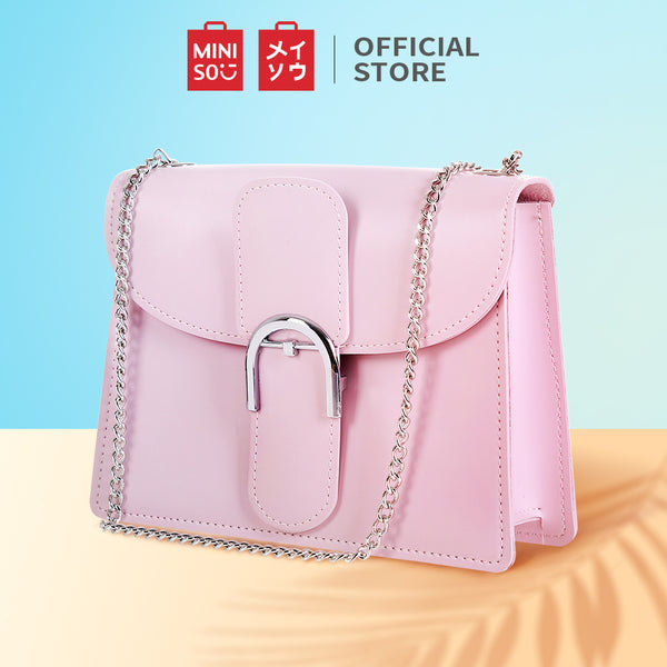 MINISO Tas Selempang Tas Wanita Fresh Macaroons Series Crossbody Bag
