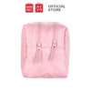 MINISO Minigo Dua Ritsleting Tas Kosmetic Portable