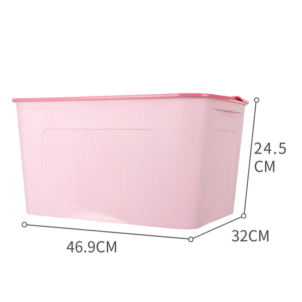 MINISO Kotak Penyimpanan Storage Box Baju Multifungsi Ukuran Besar