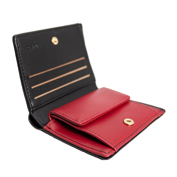 MINISO Dompet Wanita Pendek Kecil Lipat Bowtie Lucu Fashion Elegant