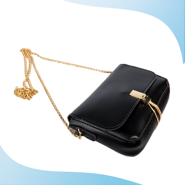 MINISO Tas Selempang Wanita / Sling Bag / Tas Bahu Cewek Pesta Rantai Logam Model Terbaru 2020 Import Kulit PVC Wanita Remaja Anak Perempuan Kekinian Polos Simple Elegan Rumbai Tassel Lucu