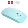 MINISO WM-287 Ultrathin Wireless Mouse for Computers laptops, hitam/hijau mint/putih/Pink
