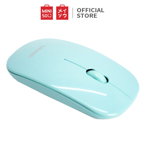MINISO WM-287 Ultrathin Wireless Mouse for Computers laptops, hitam/hijau mint/putih/Pink