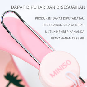 MINISO Headset Earphone Headphone Dilipat Portable Original Lucu