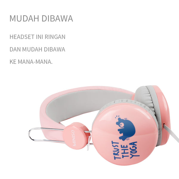 MINISO KM-810 Headphone On-Ear Headset Earphone