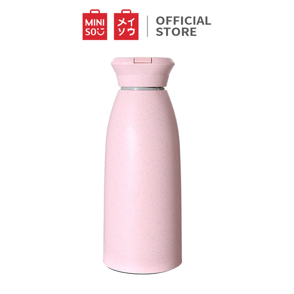 MINISO Botol dengan Pegangan Flexible Water Bottle 350ml