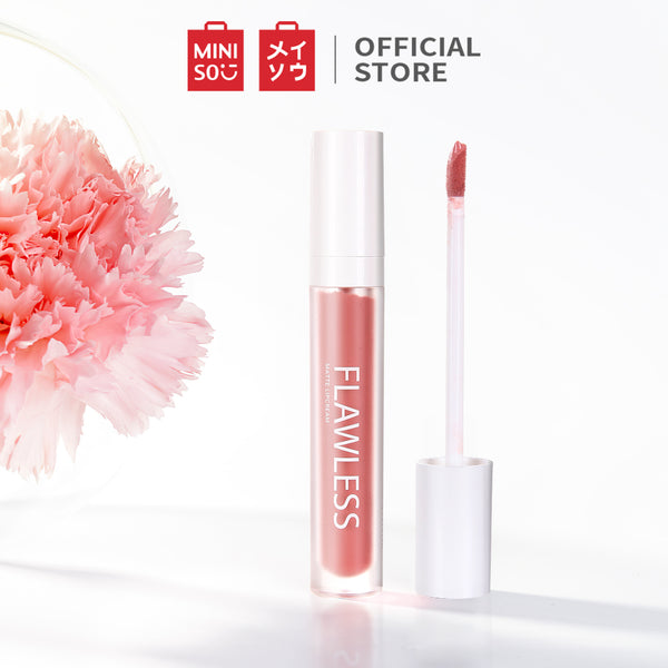 Miniso Flawless Matte Lip Cream Aplikator Pewarna bibir Lipstick