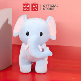 MINISO Boneka Mainan Safari Series 25cm Anak Perempuan Laki-laki Lucu Imut Unik Karakter Beranak Hewan Binatang Hadiah Cute Plush Toy Lembut