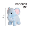 MINISO Boneka Mainan Safari Series 25cm Anak Perempuan Laki-laki Lucu Imut Unik Karakter Beranak Hewan Binatang Hadiah Cute Plush Toy Lembut