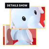 MINISO Boneka Mainan Safari Series 25cm Anak Perempuan Laki-laki Lucu Imut Unik Karakter Beranak Hewan Binatang Hadiah Cute Plush Toy Lembut
